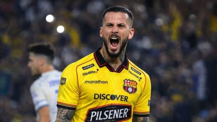 Darío Benedetto, delantero de Barcelona SC.