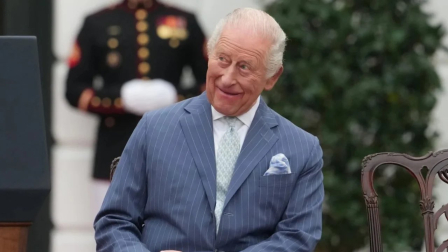 El rey Carlos III y la reina Camila fueron recibidos este martes en la Casa Blanca por el presidente de Estados Unidos, Donald Trump, y la primera dama Melania Trump, como parte del segundo día de su visita de Estado a Washington.