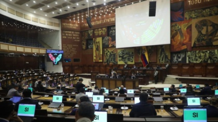 La Asamblea Nacional sesionó este martes 28 de abril del 2026 para analizar el veto del Ejecutivo a la Ley.