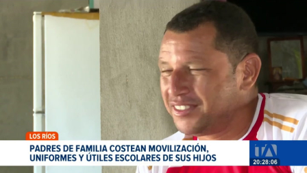 Ante la carencia de instituciones, las familias deben costear altos gastos en movilización y útiles; mientras tanto, una unidad educativa en Montalvo iniciará el año de forma virtual por falta de infraestructura.