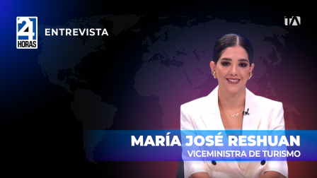 "Ecuador ofrece una oferta diversa para este feriado" indicó María José Reshuan, viceministras de Turismo, sobre las expectativas turísticas.