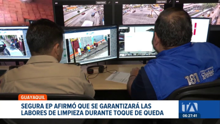 Segura EP confirmó que el servicio de aseo no se interrumpirá en Guayaquil. Se presentó un plan de contingencia para asegurar la limpieza. Un reportaje de Paula Kuhn