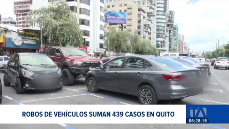 El Distrito Eugenio Espejo se posiciona como una de las zonas con mayor incidencia de robo de vehículos. Un reportaje de Nathalie Jiménez