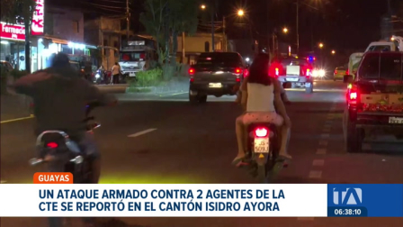 La Comisión de Tránsito del Ecuador confirmó el fallecimiento de uno de sus uniformados tras una incursión violenta que también dejó a otro vigilante herido. Un reportaje de Jazmín Solís