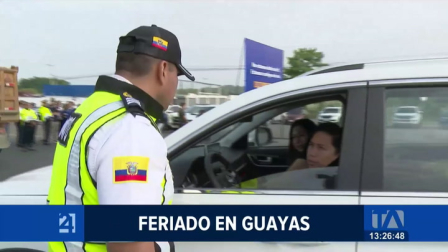 A pocas horas de los días de descanso, Guayaquil registra masiva afluencia de viajeros; autoridades activaron planes de seguridad especiales en carreteras y puntos de transporte.