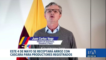 El Ministerio de Agricultura arrancó con el programa de adquisición de arroz para beneficiar a los productores registrados. Un reportaje de Jazmín Solís