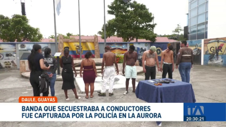Tras intervenciones simultáneas en Guayaquil, Durán y Portoviejo, los uniformados desarticularon redes dedicadas a la extorsión y el robo. Un reportaje de Ricardo Cruzatty