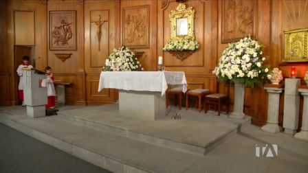 Misa del domingo 3 de mayo del 2026, con el padre Allan Mendoza, desde la Capilla La Dolorosa del colegio San Gabriel de Quito