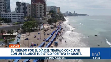 Con una de las tasas de ocupación hotelera más altas de la región, la ciudad de Manta inicia la jornada de retorno de los turistas. Un reportaje de Daniel Moreira