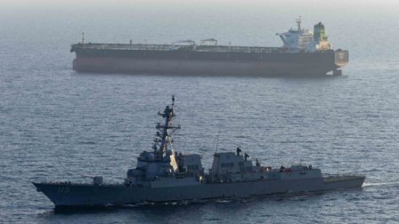 Trump insistió en que militares estadounidenses irán para liberar a los barcos bloqueados en Ormuz.