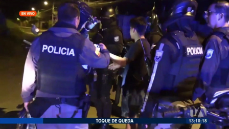 Entre los detenidos se encuentra un sujeto con antecedentes penales; las autoridades refuerzan la vigilancia en los cantones manabitas para reducir los índices de violencia bajo el estado de excepción.