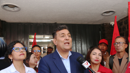 Unidad Popular acudió al Consejo Nacional Electoral, para solicitar el registro de los partidos políticos que participaran en las próximas elecciones seccionales.