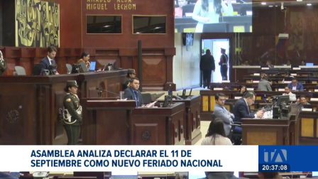 La iniciativa plantea conmemorar el "Día del Ecuador" en honor a la firma de la primera Constitución de la República; la propuesta es impulsada por dos legisladores de la bancada de gobierno.