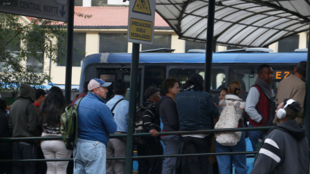 Transportistas racionalizaron sus frecuencias de recorridos en la ciudad de Quito