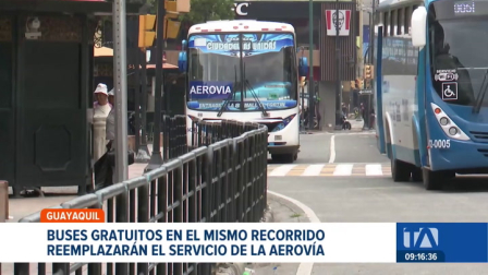 La Aerovía entró en una fase de mantenimiento preventivo desde este lunes 4 de mayo. Para mitigar el impacto, se habilitaron buses sin costo. Un reportaje de Paula Kuhn