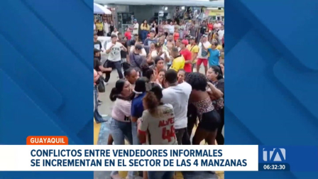 La alta demanda de útiles escolares ha provocado un incremento del comercio no regularizado en el centro de Guayaquil. Un reportaje de Jazmín Solís
