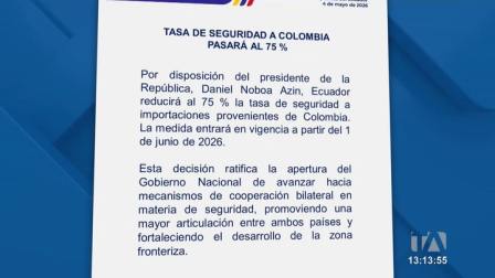 Luego de que Ecuador redujera aranceles al 75% para productos colombianos, la candidata Paloma Valencia aseguró haber mantenido diálogos previos con el presidente Daniel Noboa sobre esta decisión.