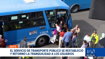 Luego de las interrupciones registradas, las operadoras retomaron sus horarios habituales. Ciudadanos piden mejoras en la calidad del servicio. Un reportaje de Nathalie Jiménez