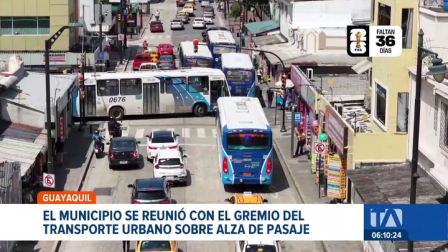 En una reunión reservada se discutió el informe que sugiere elevar la tarifa del pasaje en Guayaquil. El incremento sería escalonado, iniciando en USD 0.40 . Un reportaje de Astrid Singre