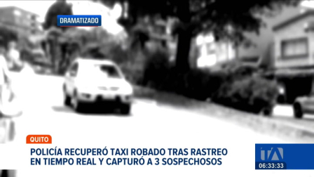 La tecnología fue fundamental para que la Policía Nacional lograra interceptar un vehículo de aplicación que había sido robado. Un reportaje de Brigette Mancheno