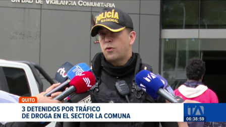 La Policía Nacional desarticuló un punto de expendio de drogas en el norte de la ciudad. Fue capturado de un hombre con un amplio historial delictivo. Un reportaje de Nathalie Jiménez