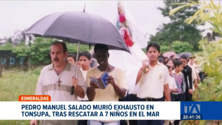 El legado del hermano Salado conmueve al Ecuador tras dar su vida para evitar que siete menores murieran ahogados. Un reportaje de Xavier García