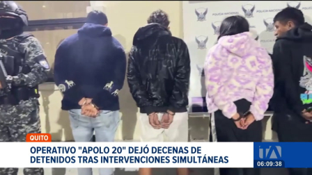 Los operativos intensificados en Quito permitieron el decomiso de armas, explosivos y drogas. Además se reportan decenas de detenidos. Un reportaje de Gustavo Jaramillo