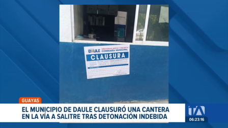 Las constantes detonaciones y el impacto ambiental motivaron la clausura del predio. Las autoridades locales elaboran un informe técnico. Un reportaje de Ever Moreira