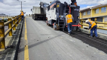 Las labores en el puente durarán aproximadamente 15 días