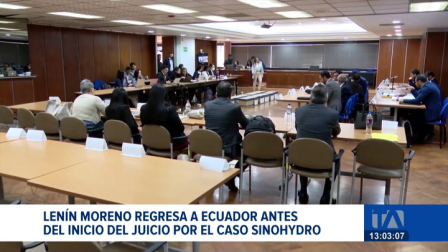 El expresidente llegó a Ecuador tras casi cinco años en Paraguay; el próximo lunes 11 de mayo inicia la audiencia de juicio donde él y otras 20 personas están procesadas por presunta corrupción.