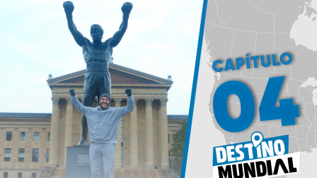 Christian Norris recorre Filadelfia en el capítulo 4 de Destino Mundial