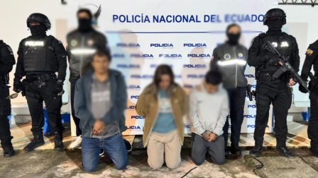 Cuatro detenidos en Quito por delitos de fraude financiero.
