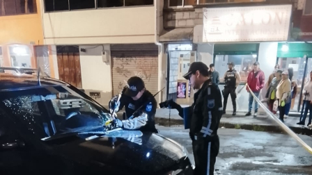 Un hombre que cuidaba carros resultó herido en un ataque armado en Solanda.