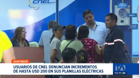 Los usuarios continúan denunciando cobros excesivos en sus facturas; el Gobierno anunció una compensación económica que empezaría a aplicarse a partir del mes de junio.
