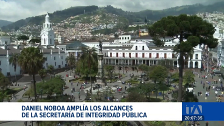 Daniel Noboa amplió las facultades de la entidad con la creación de una nueva dirección; esta unidad incorporará un software especializado en IA diseñado para emitir alertas tempranas ante anomalías en la gestión pública.