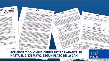 Gremios de la frontera exigen a los gobiernos de Daniel Noboa y Gustavo Petro cumplir con el retiro de la tasa de seguridad y los aranceles. Un reportaje de Brigette Mancheno