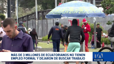 Los datos de empleabilidad revelan una realidad preocupante. El empleo no pleno alcanza el 34,8% y la informalidad es una salida para los ciudadanos. Un reportaje de María Gracia Chacón
