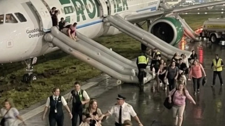 Se investiga la evacuación de un avión de Frontier Airlines que golpeó y mató a una persona en la pista del Aeropuerto de Denver, en Estados Unidos.