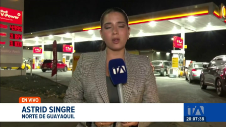 La comercialización de gasolinas Extra y Ecopaís volvió a la regularidad la tarde de este martes en Guayaquil. Un reportaje de Astrid Singre