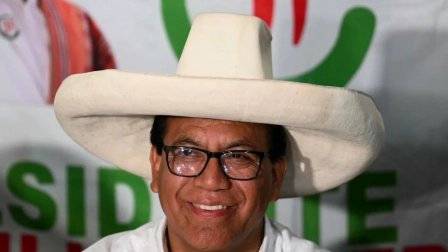 El candidato Roberto Sánchez llegó a la segunda vuelta presidencial del Perú