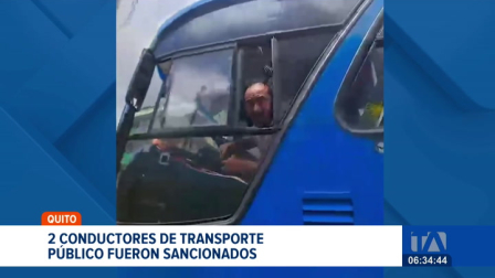 Operativos detectaron infracciones en el transporte público. Un chofer fue sancionado por pasarse un semáforo en rojo y otro por conducir en estado etílico. Un reportaje de Juan Miguel Rodríguez