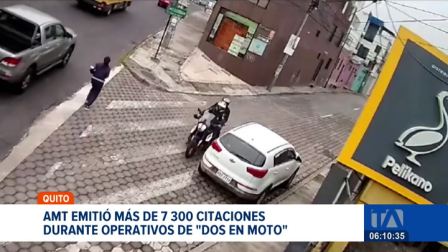 La AMT intensifica los operativos "Dos en moto" para verificar el cumplimiento de la normativa de circulación. Más de 2.000 motocicletas fueron retenidas. Un reportaje de Stephany Paz
