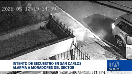 La rápida reacción de los moradores, tras escuchar los gritos de auxilio de la víctima, evitó el secuestro en el norte de Quito. Un reportaje de Juan Miguel Rodríguez