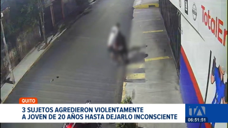 La delincuencia no dio tregua en los alrededores del parque Italia, un joven fue atacado de forma violenta para robarle sus pertenencias. Un reportaje de Juan Miguel Rodríguez