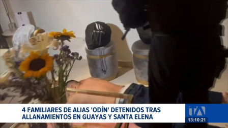 Cuatro parientes del socio del serbio Jezdimir Srdan fueron capturados en Guayas y Santa Elena; se incautó un yate y dinero en efectivo.