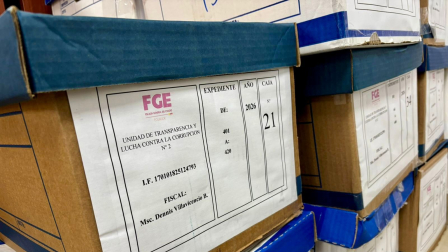 Parte de las evidencias que presentó la Fiscalía General del Estado en la audiencia de reformulación de cargos y vinculación del caso 'Goleada' el 13 de mayo de 2026.