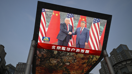 Donald Trump se reunió con Xi Jinping en su viaje oficial a China.