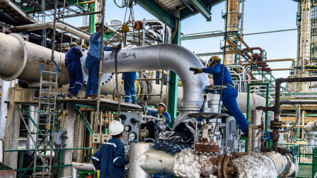 La unidad FCC de la Refinería de Esmeraldas reinició sus operaciones.