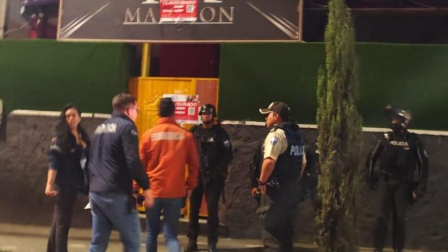 Personal de la AMC y Policía volvieron a poner sellos de clausura en un club nocturno del norte de Quito