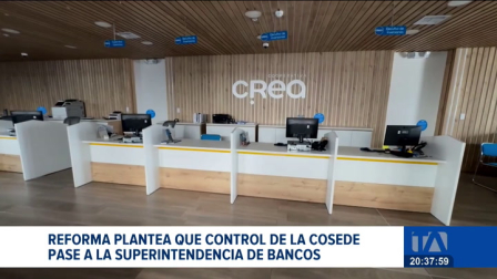 La Comisión de Régimen Económico debate cambios como trasladar la regulación de la Corporación de Seguro de Depósitos (Cosede) a la Superintendencia de Bancos.